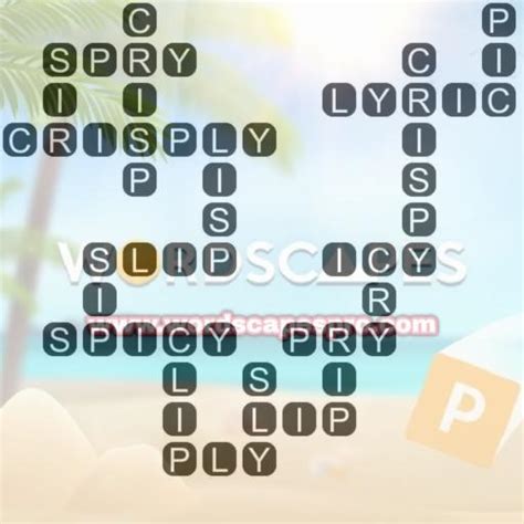 Wordscapes Level 5348, Brink 4 .